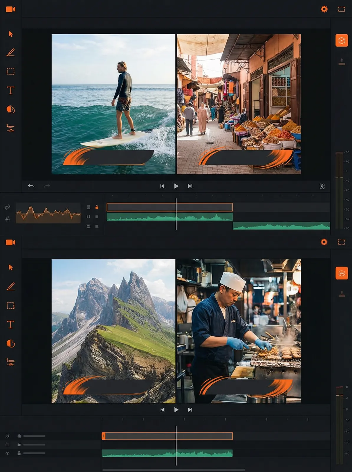 BBIN亚洲app Vlog开场模板设计